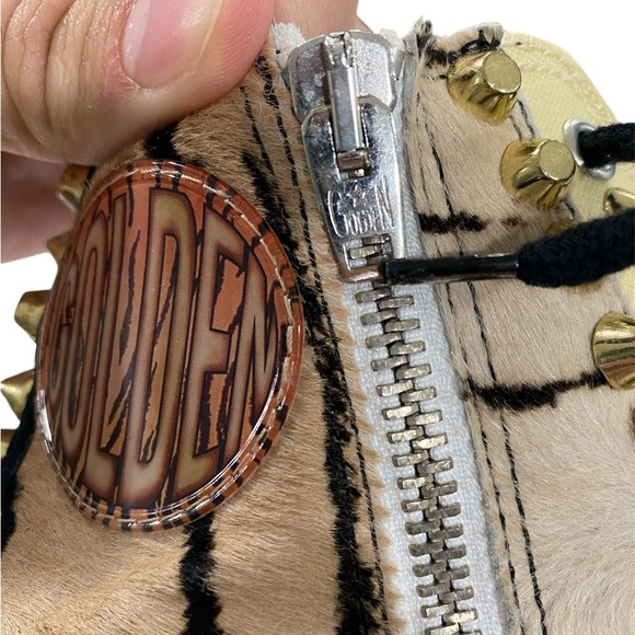 Golden Goose Francy tiger print high top sneakers - Picture 9 of 16